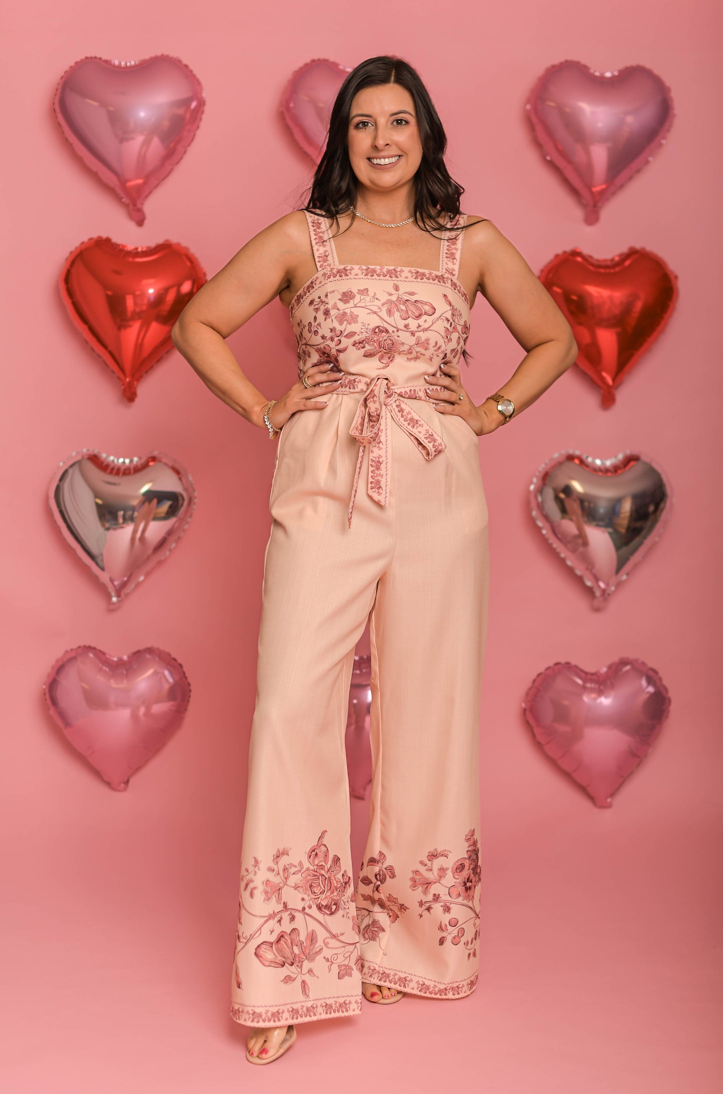 Love in Bloom Vintage Jumpsuit