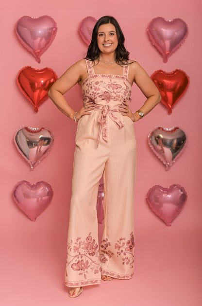 Love in Bloom Vintage Jumpsuit