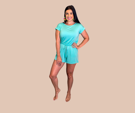 Short Sleeve Romper