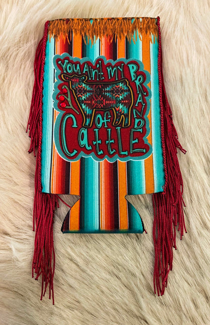 Slim Can Koozie Fringe