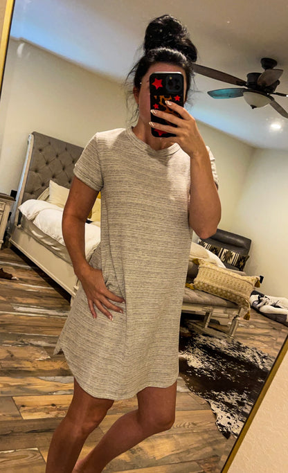 Baby Spice Grey Dress